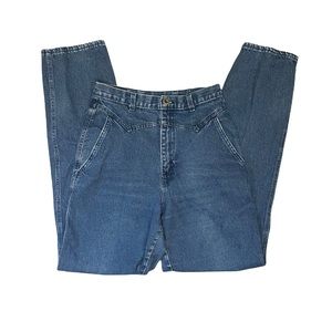 Wrangler High Rise Bareback Medium Wash Women Western Denim Jeans 28/33